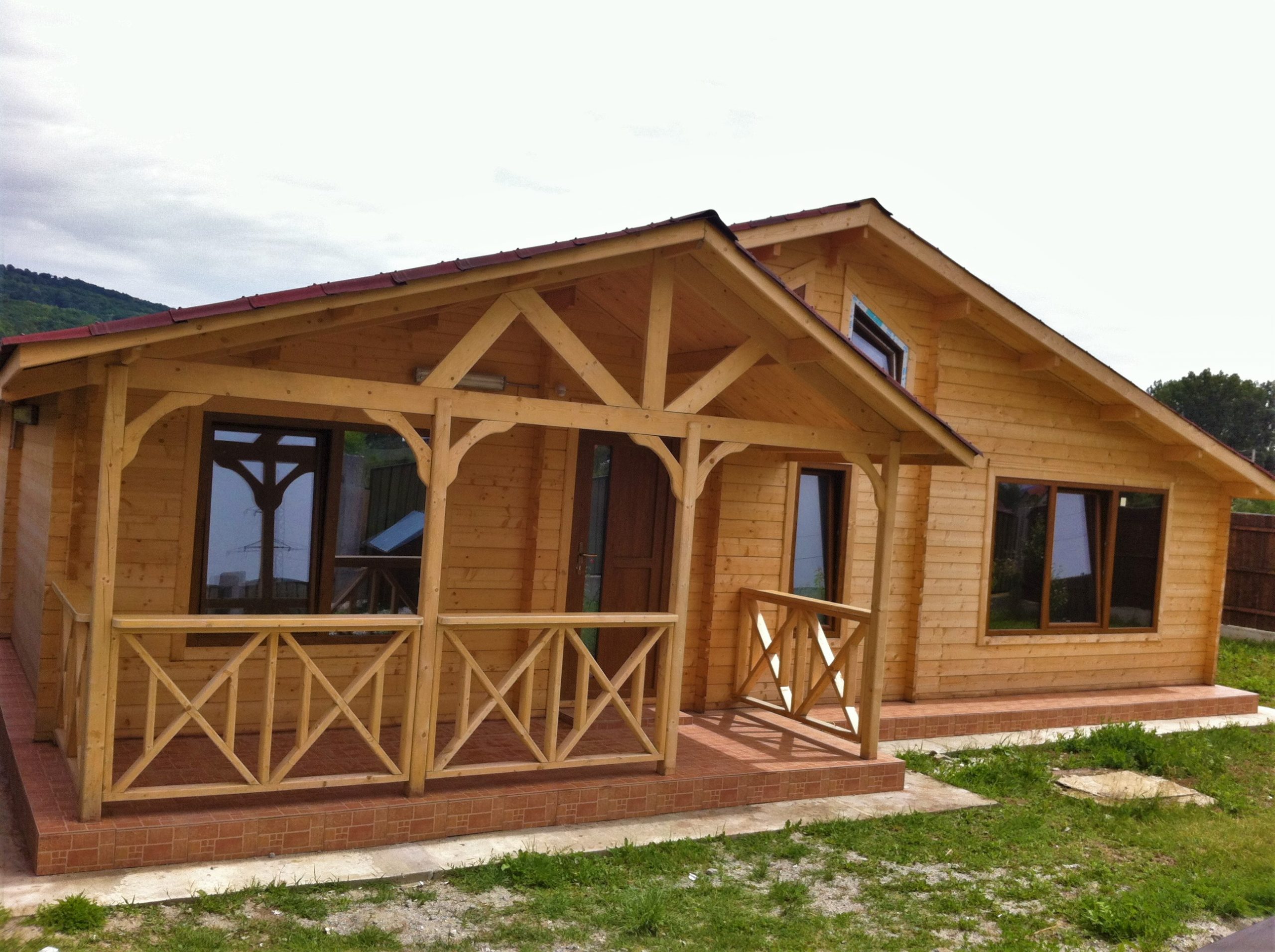 Casa ecologica din lemn